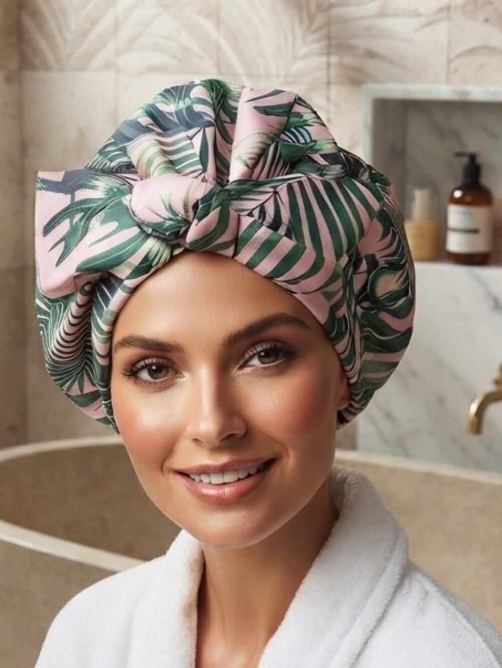 Tropical Shower Cap